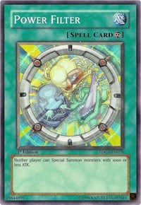 Power Filter [The Duelist Genesis] [TDGS-EN058] | Gear Gaming Bentonville