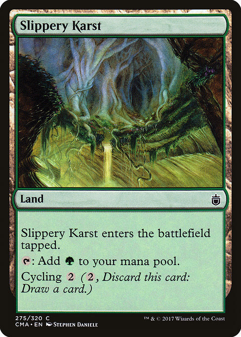 Slippery Karst [Commander Anthology] | Gear Gaming Bentonville