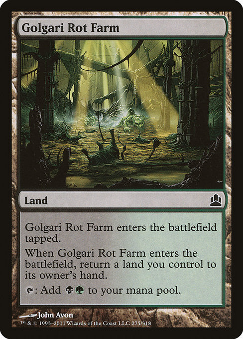 Golgari Rot Farm [Commander] | Gear Gaming Bentonville