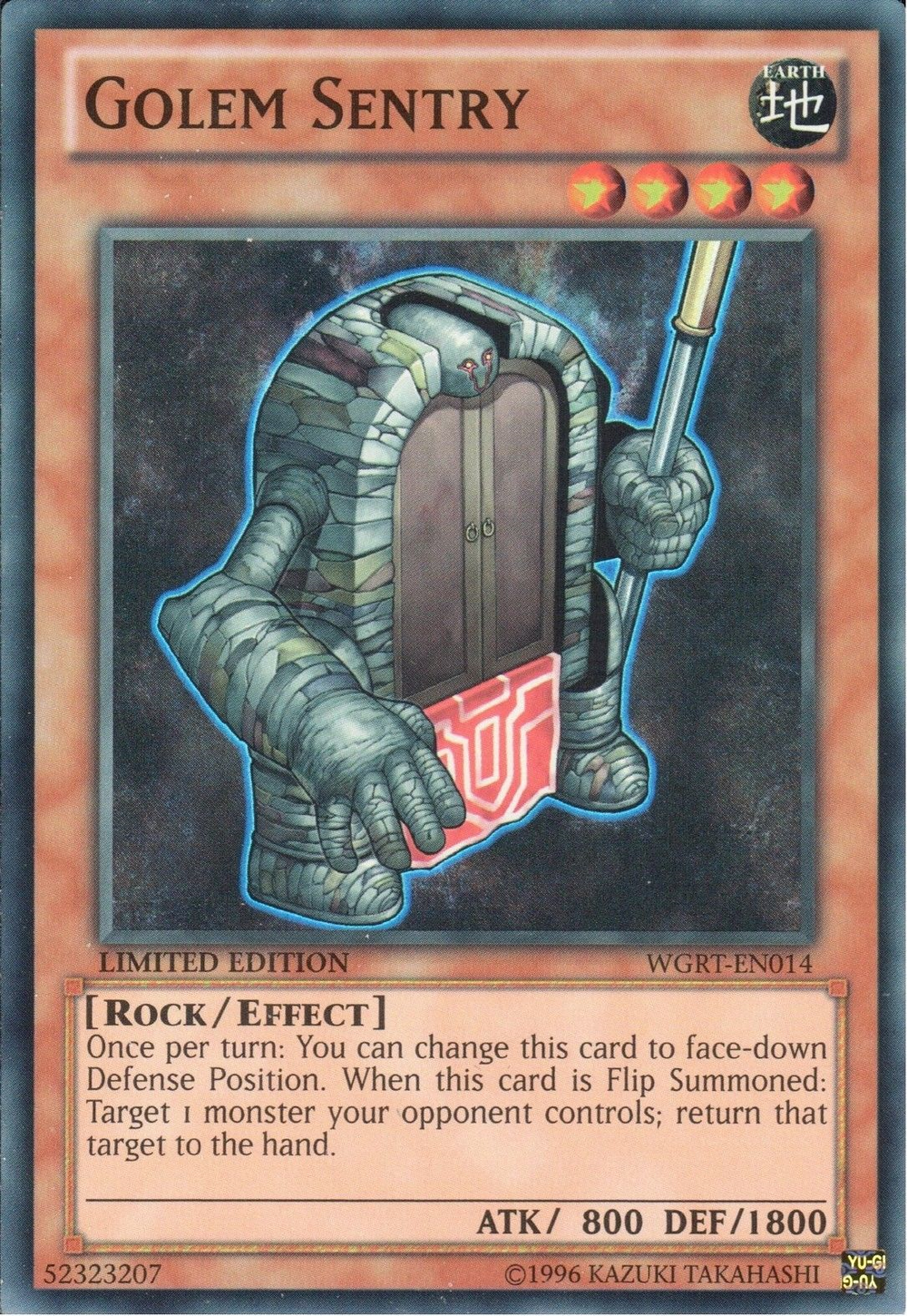 Golem Sentry [WGRT-EN014] Super Rare | Gear Gaming Bentonville