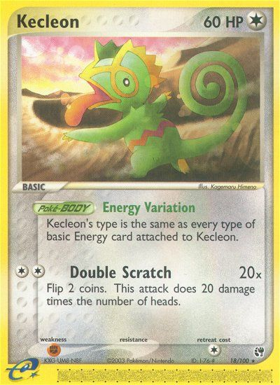 Kecleon (18/100) [EX: Sandstorm] | Gear Gaming Bentonville