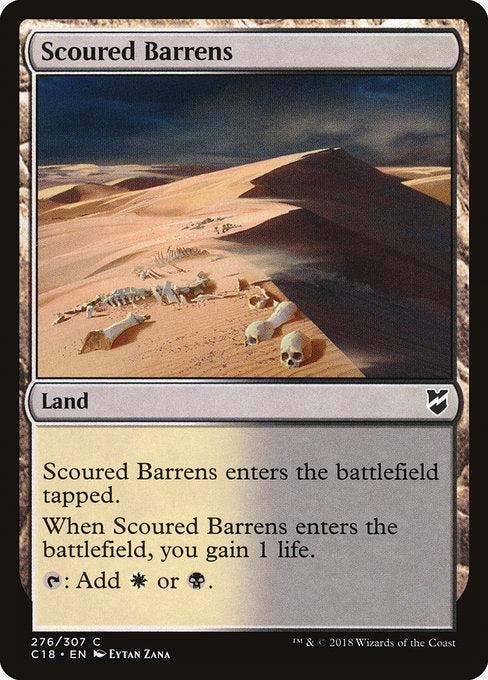 Scoured Barrens [Commander 2018] | Gear Gaming Bentonville