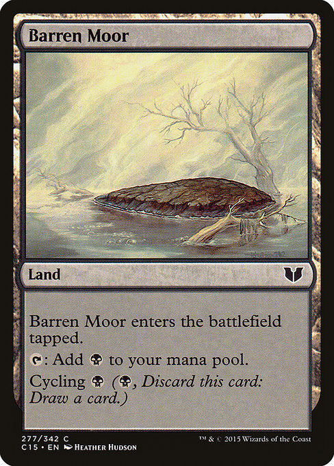 Barren Moor [Commander 2015] | Gear Gaming Bentonville