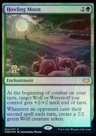 Howling Moon [Innistrad: Crimson Vow Prerelease Promos] | Gear Gaming Bentonville