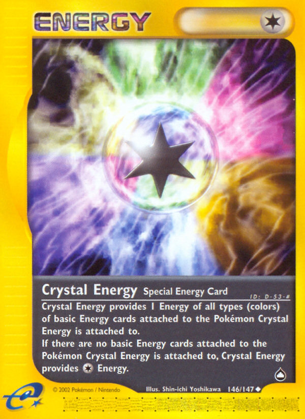 Crystal Energy (146/147) [Aquapolis] | Gear Gaming Bentonville