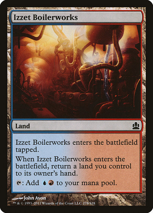 Izzet Boilerworks [Commander] | Gear Gaming Bentonville