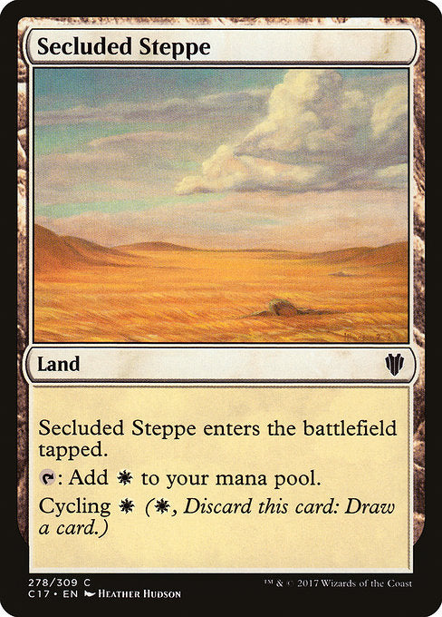 Secluded Steppe [Commander 2017] | Gear Gaming Bentonville