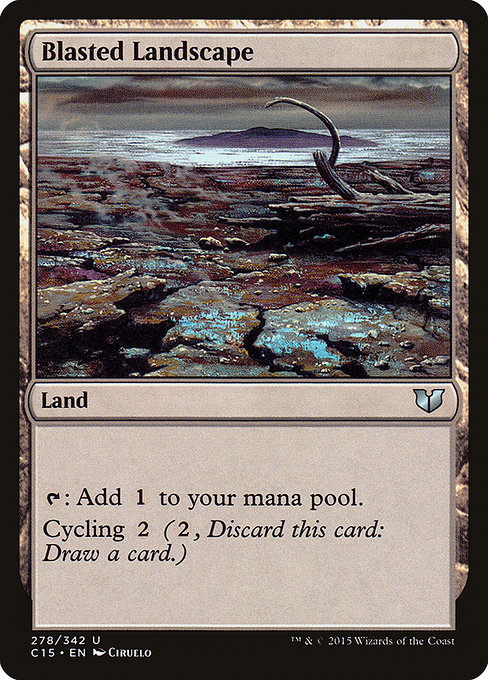 Blasted Landscape [Commander 2015] | Gear Gaming Bentonville