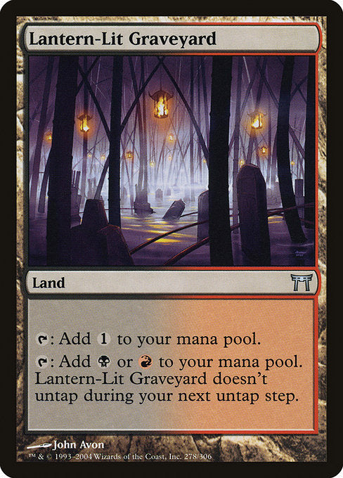 Lantern-Lit Graveyard [Champions of Kamigawa] | Gear Gaming Bentonville