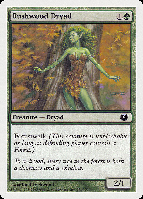 Rushwood Dryad [8th Edition] | Gear Gaming Bentonville