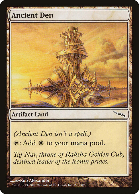 Ancient Den [Mirrodin] | Gear Gaming Bentonville