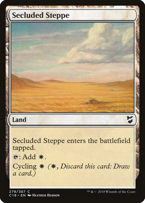 Secluded Steppe [Commander 2018] | Gear Gaming Bentonville