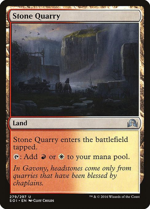 Stone Quarry [Shadows over Innistrad] | Gear Gaming Bentonville