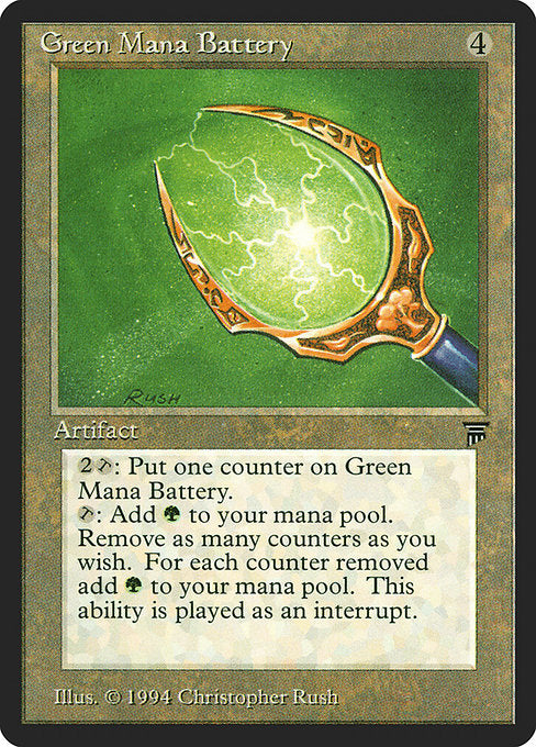 Green Mana Battery [Legends] | Gear Gaming Bentonville