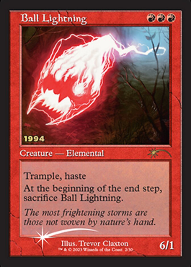 Ball Lightning [30th Anniversary Promos] | Gear Gaming Bentonville