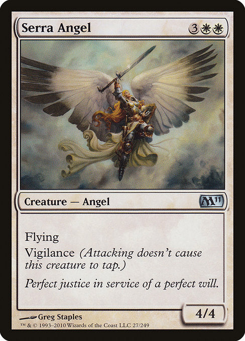 Serra Angel [Magic 2011 (M11)] | Gear Gaming Bentonville