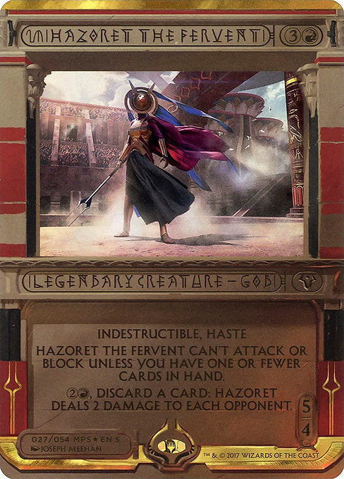 Hazoret the Fervent [Masterpiece Series: Amonkhet Invocations] | Gear Gaming Bentonville