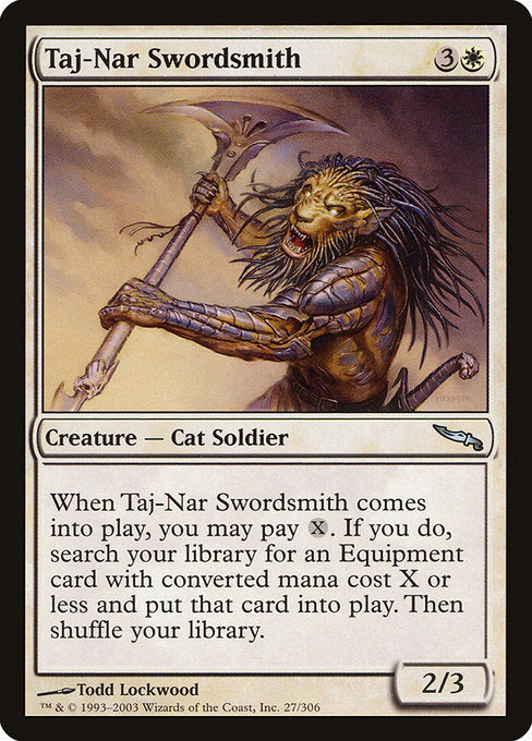 Taj-Nar Swordsmith [Mirrodin] | Gear Gaming Bentonville