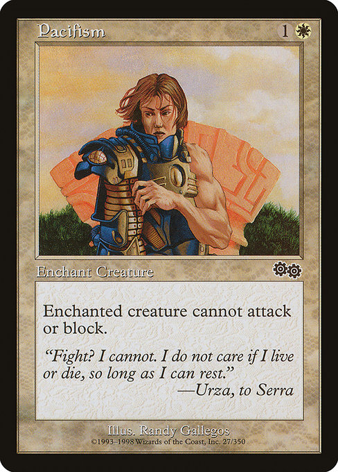 Pacifism [Urza's Saga] | Gear Gaming Bentonville