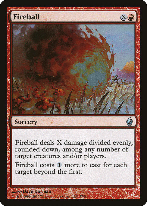 Fireball [Premium Deck Series: Fire and Lightning] | Gear Gaming Bentonville