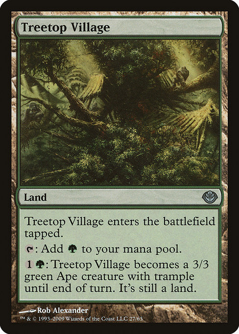 Treetop Village [Duel Decks: Garruk vs. Liliana] | Gear Gaming Bentonville