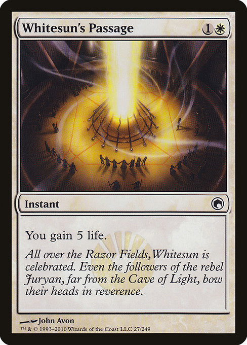 Whitesun's Passage [Scars of Mirrodin] | Gear Gaming Bentonville