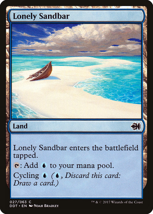 Lonely Sandbar [Duel Decks: Merfolk vs. Goblins] | Gear Gaming Bentonville