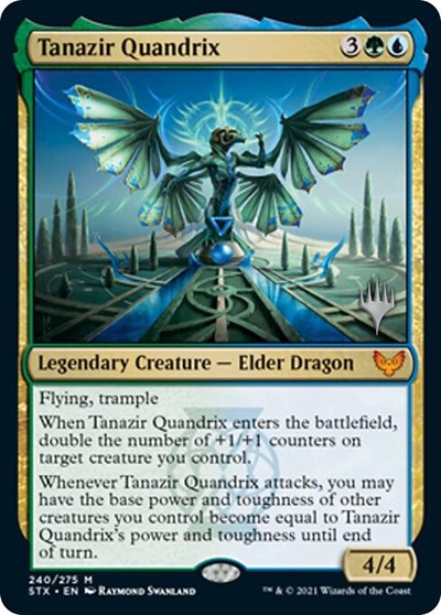 Tanazir Quandrix (Promo Pack) [Strixhaven: School of Mages Promos] | Gear Gaming Bentonville