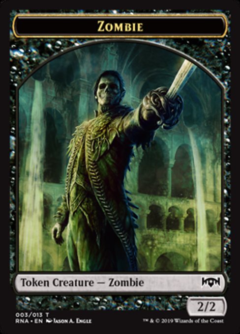 Zombie Token [Ravnica Allegiance] | Gear Gaming Bentonville