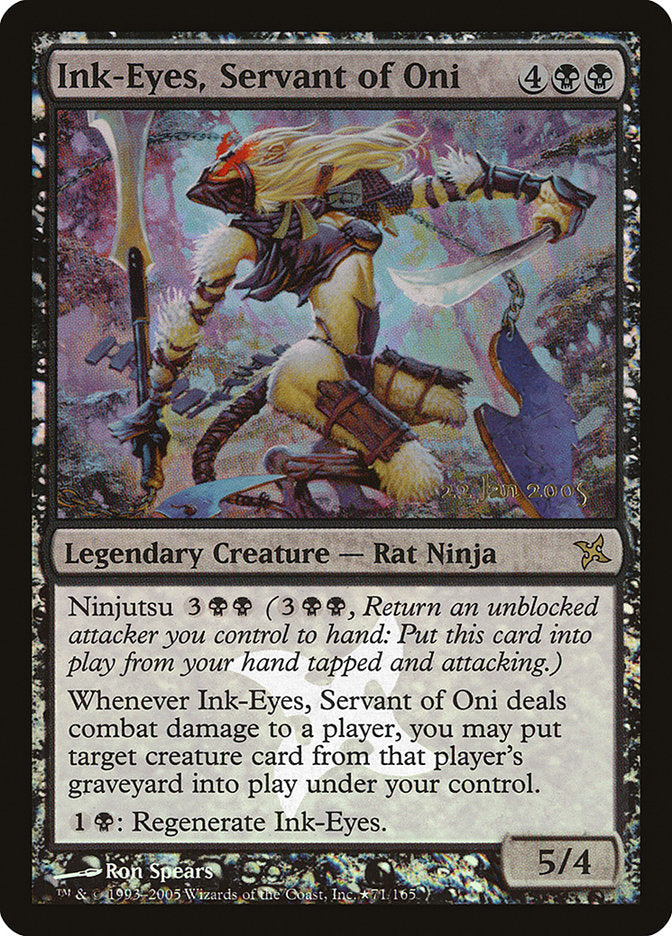 Ink-Eyes, Servant of Oni [Betrayers of Kamigawa Promos] | Gear Gaming Bentonville