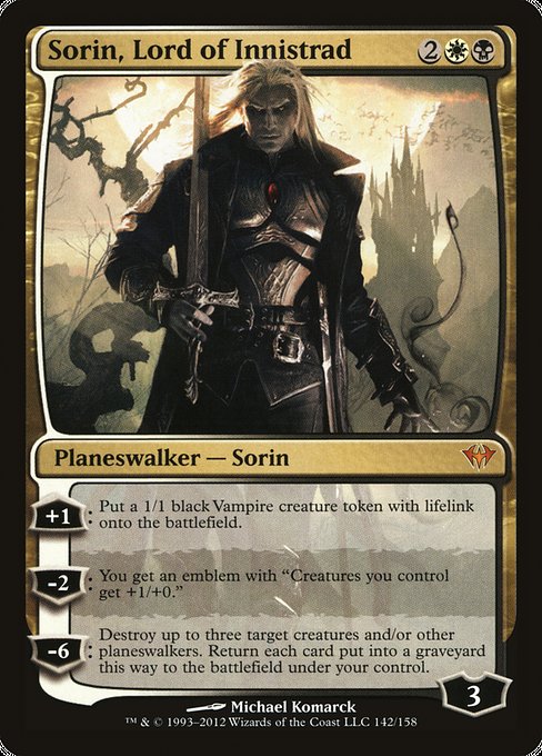 Sorin, Lord of Innistrad [Dark Ascension] | Gear Gaming Bentonville