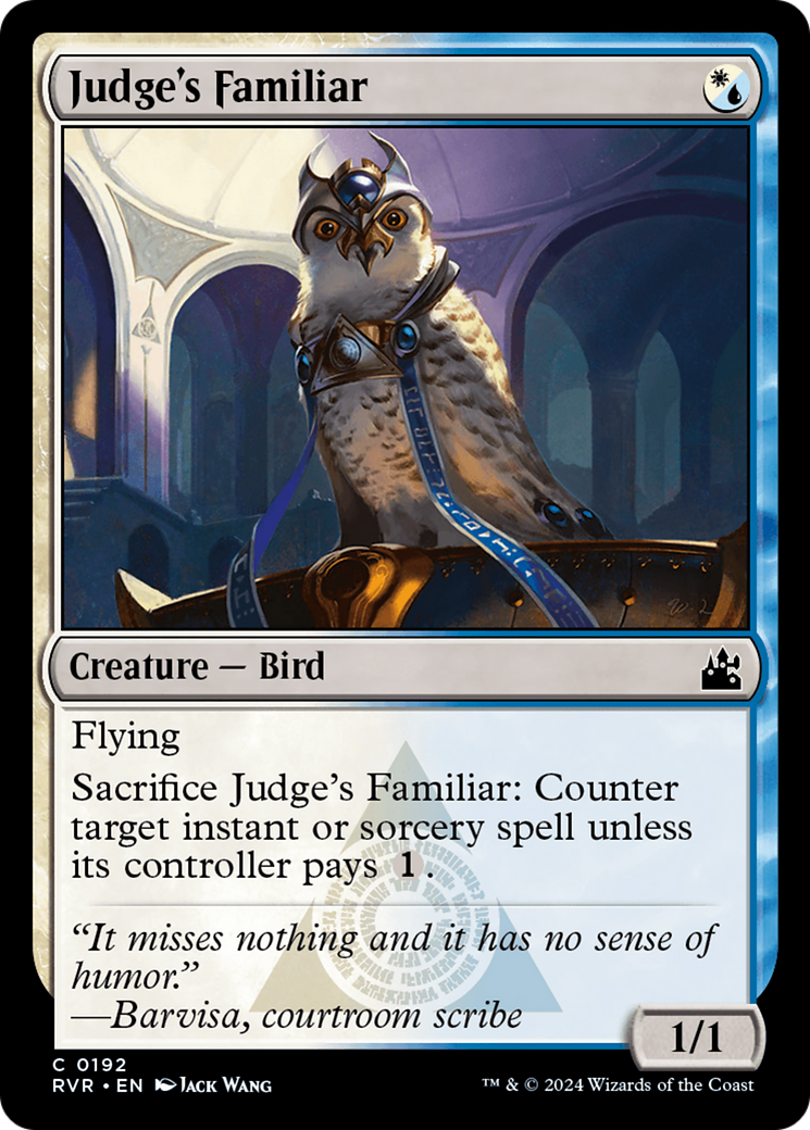 Judge's Familiar [Ravnica Remastered] | Gear Gaming Bentonville