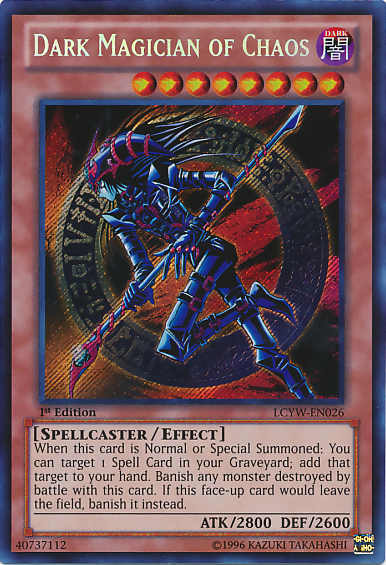 Dark Magician of Chaos [LCYW-EN026] Secret Rare | Gear Gaming Bentonville