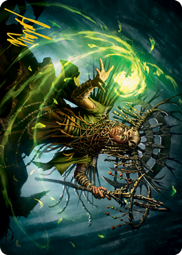 Katilda, Dawnhart Prime Art Card (Gold-Stamped Signature) [Innistrad: Midnight Hunt Art Series] | Gear Gaming Bentonville