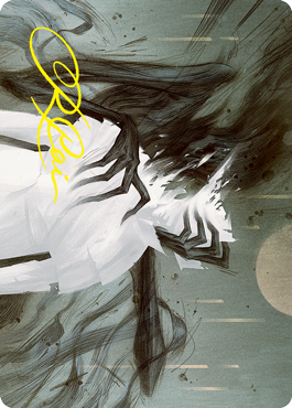 Parasitic Grasp Art Card (Gold-Stamped Signature) [Innistrad: Crimson Vow Art Series] | Gear Gaming Bentonville