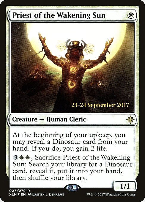 Priest of the Wakening Sun [Prerelease Cards] | Gear Gaming Bentonville