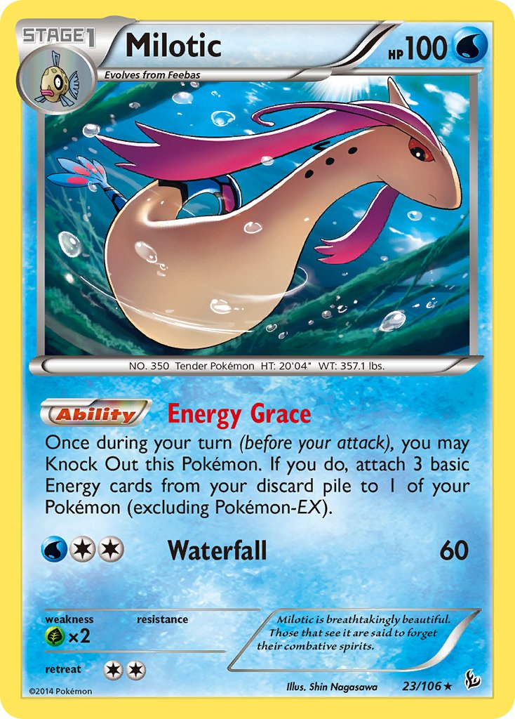 Milotic (23/106) (Theme Deck Exclusive) [XY: Flashfire] | Gear Gaming Bentonville