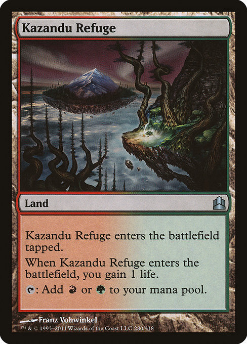 Kazandu Refuge [Commander] | Gear Gaming Bentonville