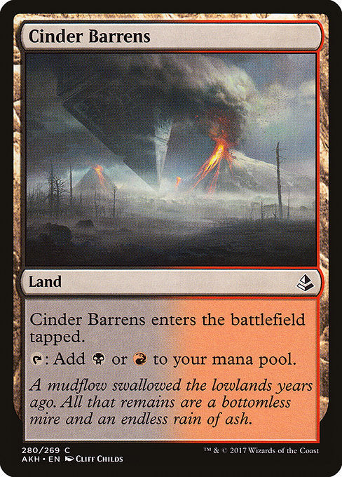 Cinder Barrens [Amonkhet] | Gear Gaming Bentonville