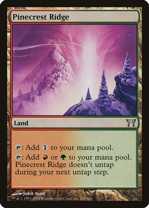 Pinecrest Ridge [Champions of Kamigawa] | Gear Gaming Bentonville