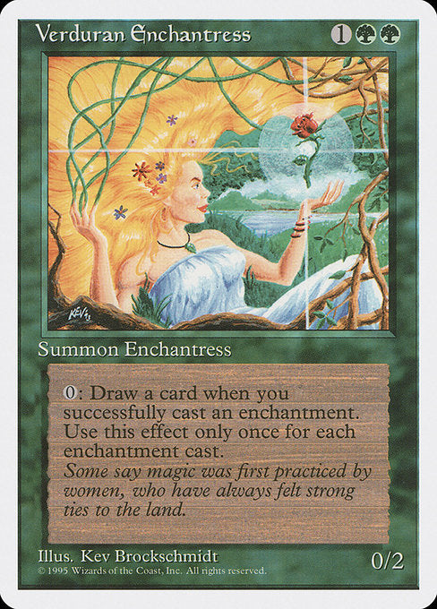 Verduran Enchantress [Fourth Edition] | Gear Gaming Bentonville