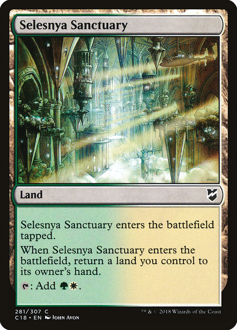 Selesnya Sanctuary [Commander 2018] | Gear Gaming Bentonville