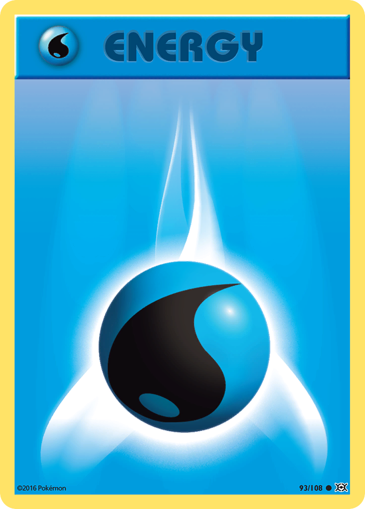 Water Energy (93/108) [XY: Evolutions] | Gear Gaming Bentonville