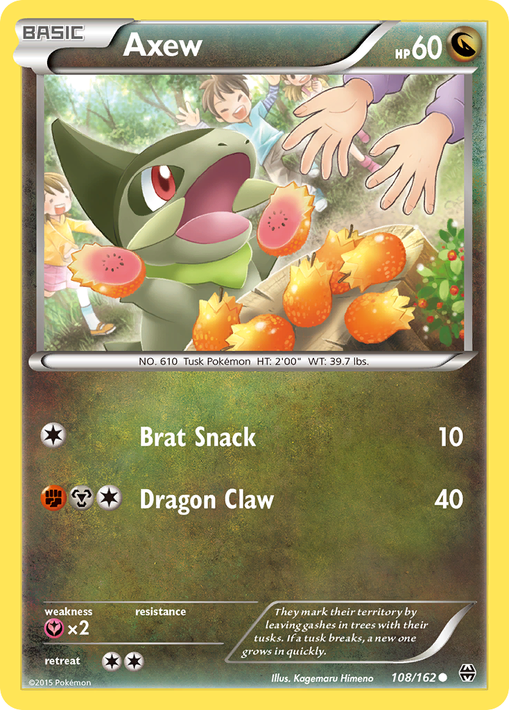 Axew (108/162) [XY: BREAKthrough] | Gear Gaming Bentonville