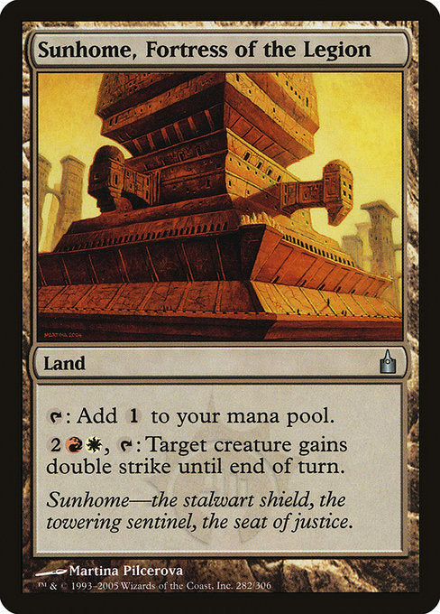 Sunhome, Fortress of the Legion [Ravnica: City of Guilds] | Gear Gaming Bentonville