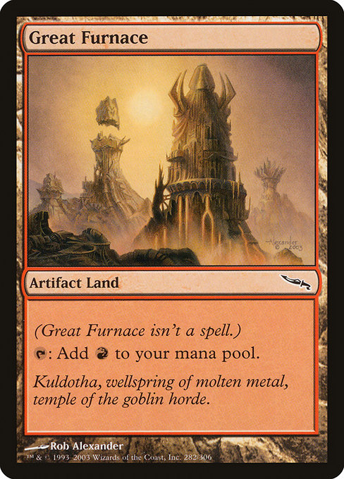 Great Furnace [Mirrodin] | Gear Gaming Bentonville