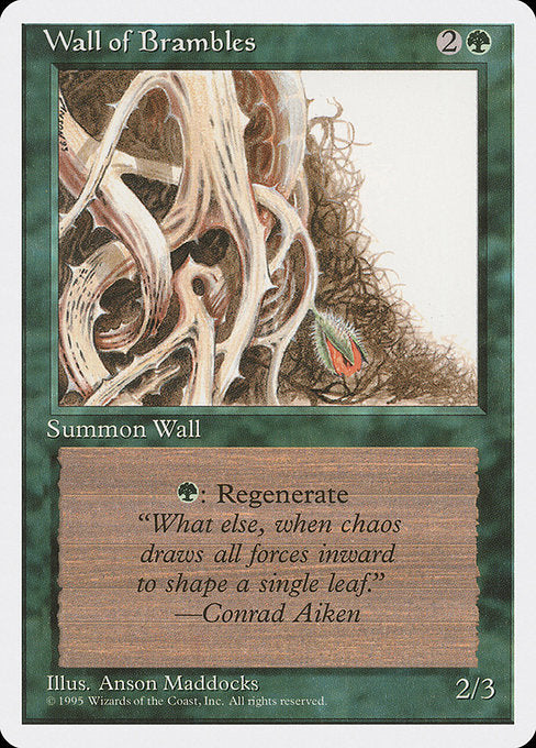 Wall of Brambles [Fourth Edition] | Gear Gaming Bentonville