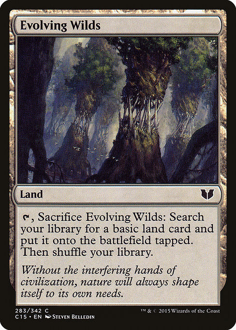 Evolving Wilds [Commander 2015] | Gear Gaming Bentonville