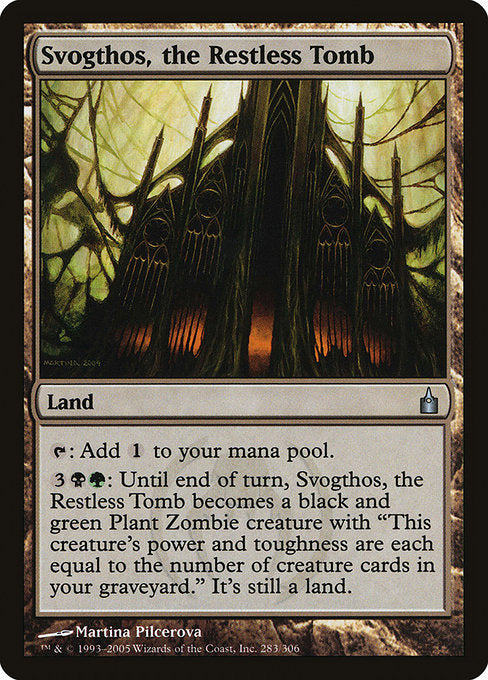 Svogthos, the Restless Tomb [Ravnica: City of Guilds] | Gear Gaming Bentonville