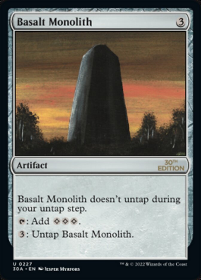 Basalt Monolith [30th Anniversary Edition] | Gear Gaming Bentonville